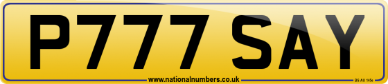 P777 SAY