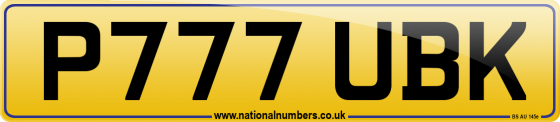 P777 UBK