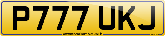 P777 UKJ
