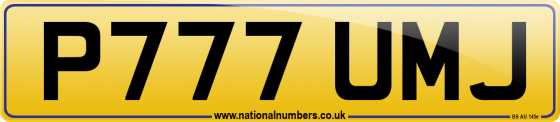 P777 UMJ