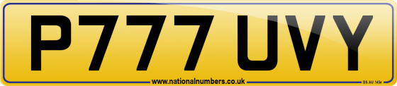 P777 UVY