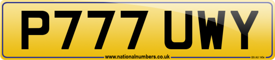P777 UWY