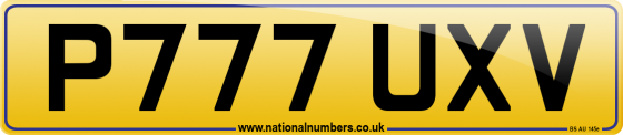 P777 UXV