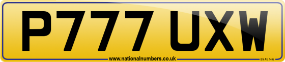 P777 UXW