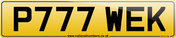 P777 WEK