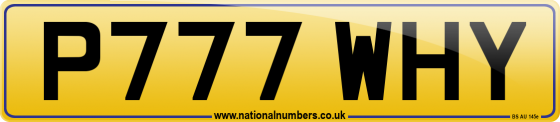P777 WHY