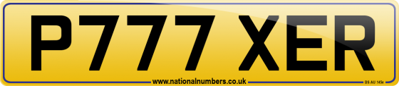 P777 XER