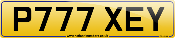 P777 XEY