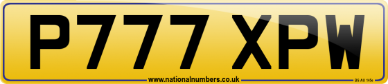 P777 XPW