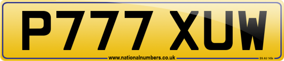 P777 XUW