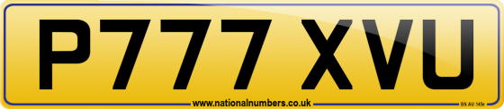 P777 XVU