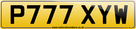 P777 XYW