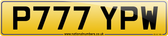 P777 YPW