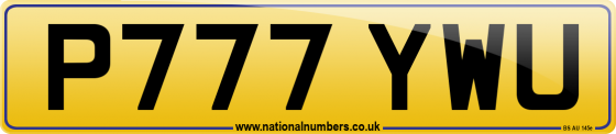 P777 YWU
