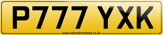 P777 YXK