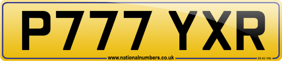 P777 YXR