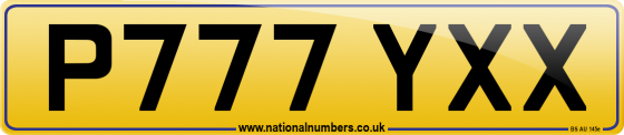 P777 YXX
