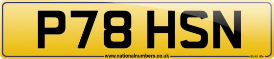 P78 HSN