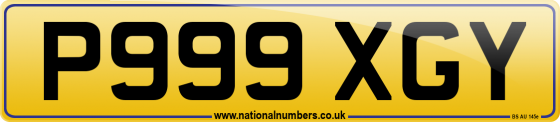 P999 XGY
