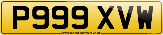P999 XVW