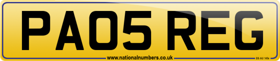 PA05 REG