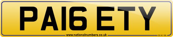 PA16 ETY