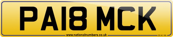PA18 MCK