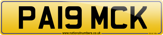 PA19 MCK