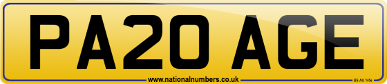 PA20 AGE