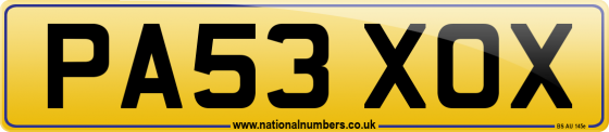 PA53 XOX