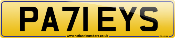 PA71 EYS