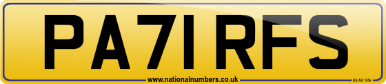 PA71 RFS