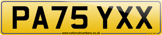 PA75 YXX
