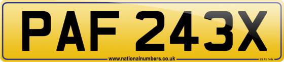 PAF 243X