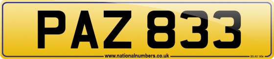 PAZ 833