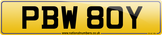 PBW 80Y