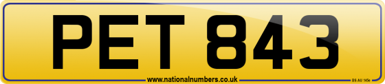 PET 843