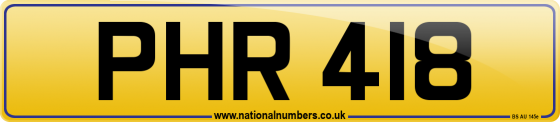 PHR 418