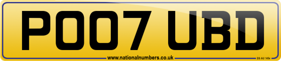 PO07 UBD