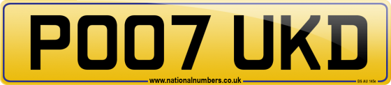 PO07 UKD