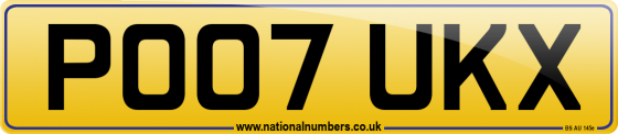 PO07 UKX