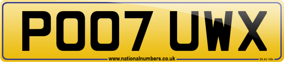 PO07 UWX