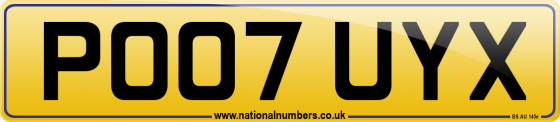 PO07 UYX