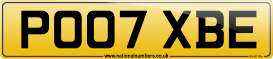 PO07 XBE