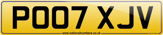 PO07 XJV