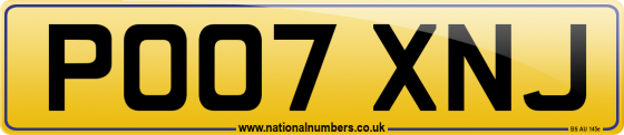 PO07 XNJ