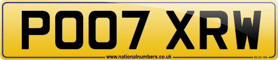 PO07 XRW