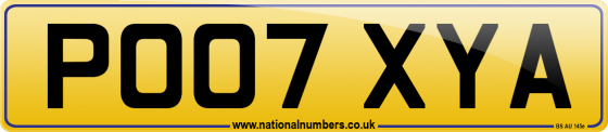 PO07 XYA