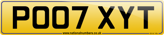 PO07 XYT