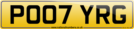 PO07 YRG